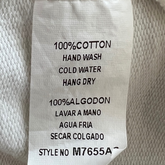 Michael Farrell Southwestern White Embroidered High Low Boho Jacket in size L - Picture 10 of 10